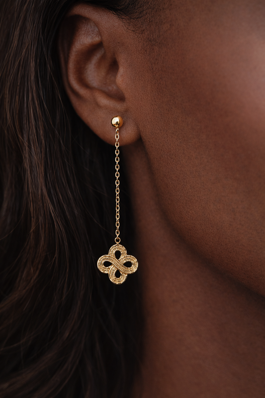 Pendientes Nudo Eterno - La poesía del detalle