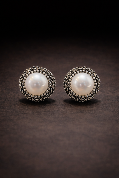 Pendientes Perla — El Equilibrio de la Pureza