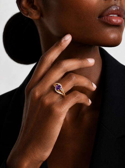 Imperial Amethyst Ring